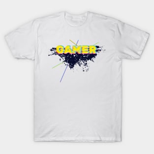 Gamer pixel glitch punk T-Shirt